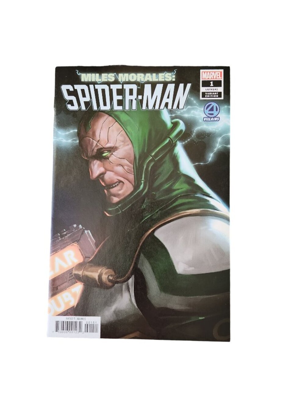 Marvel Miles Morales Spider-Man #1 2018 Variant Cover Comic Book Bagged Boarded